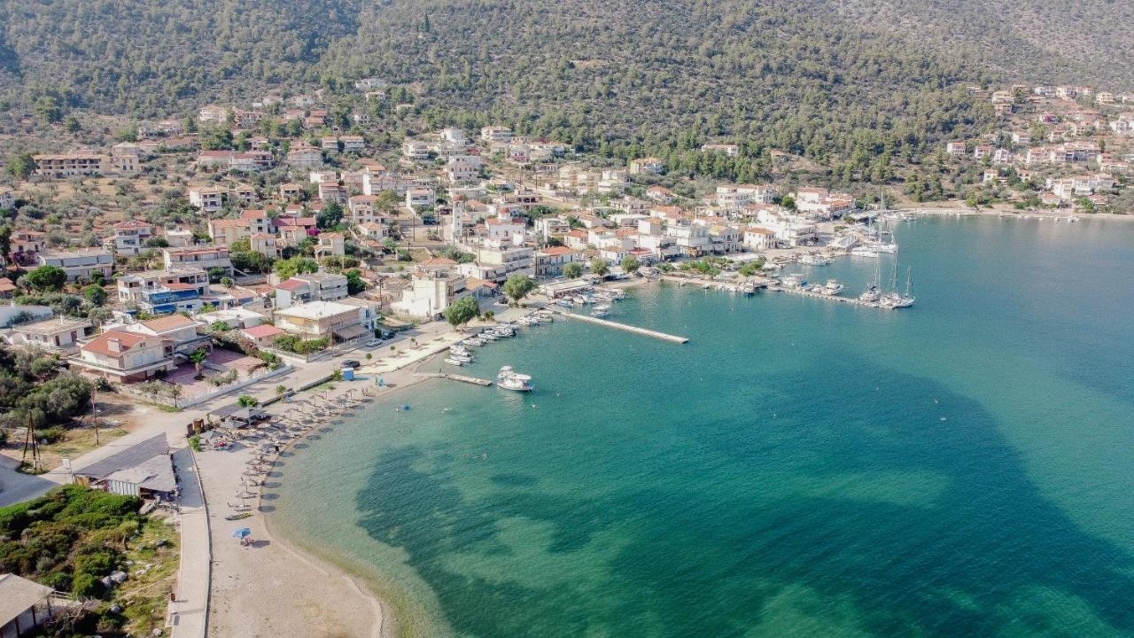 Hotel Korfos - Ξενοδοχείο Κόρφος Renovated Bagian luar foto